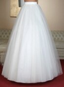 Tulle Skirt (Size 22, White)